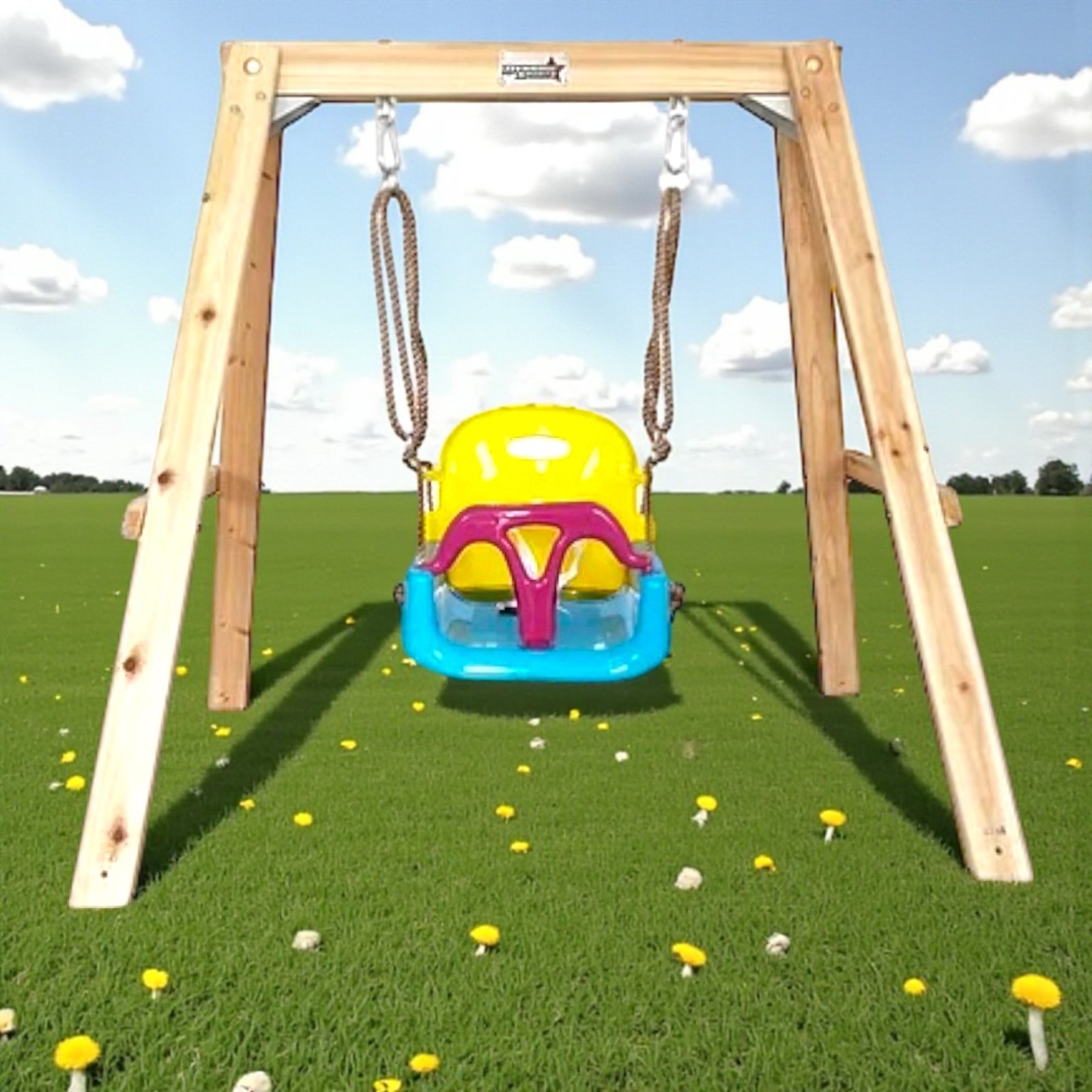 أرجوحة زرافة خشب Growing Giraffe (DYNAMIC SPORTS) - الصورة 7