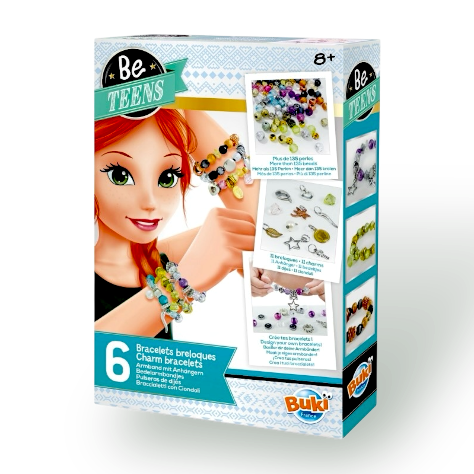 أساور تعويذات مزينة بقطع لطيفة — Charm