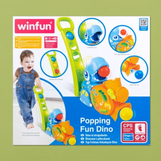 ديناصور الفقاعات المرح والمتحرك | Popping Fun Dino