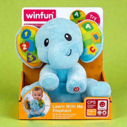 الفيل التعليمي رفيق التعلم المبكر | Learn With Me Elephant