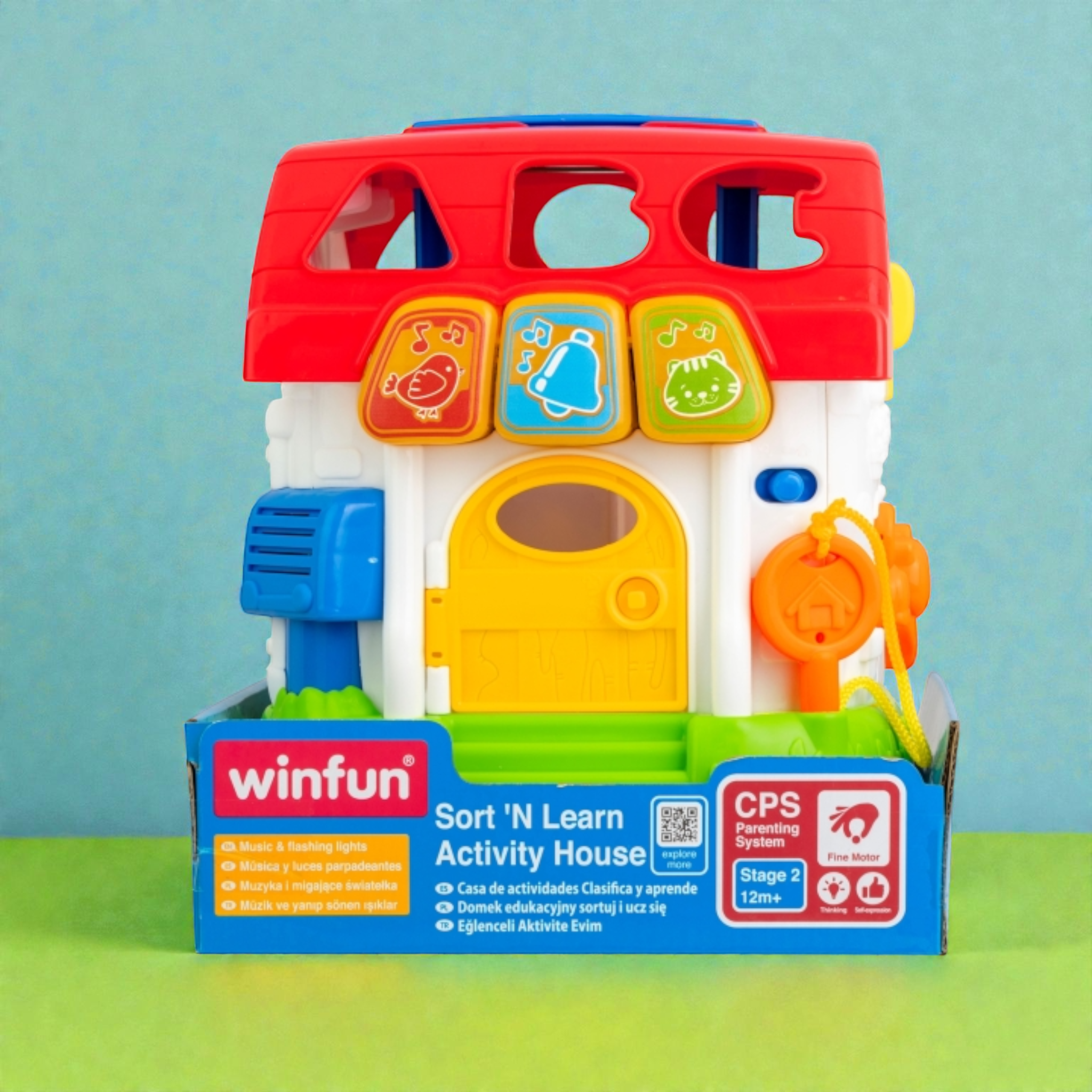 بيت الأنشطة التعليمي "فرز وتعلم" | Sort 'N Learn Activity House - الصورة 4