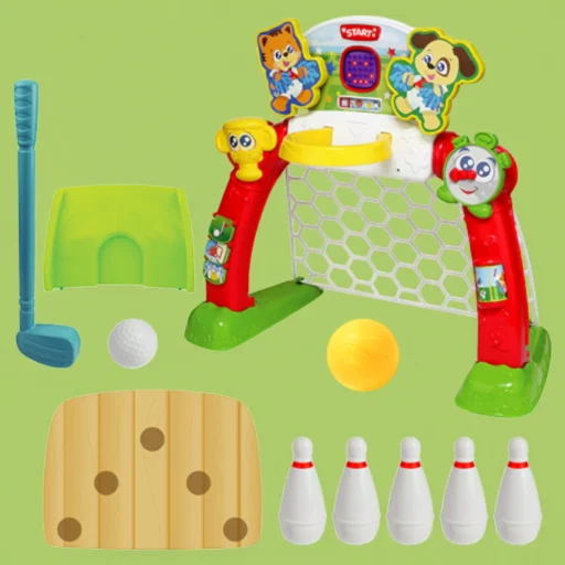 مركز الألعاب الرياضية 4 في 1 للأبطال | ‎4-in-1 Sports Center‎