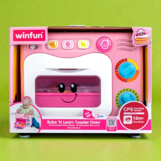 فرن تحميص "اخبز وتعلم" التفاعلي للبنات | Bake 'N Learn Toaster Oven