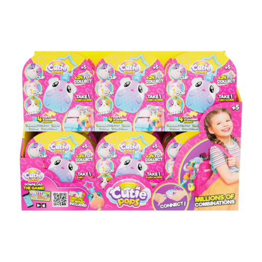 اربط وعلّق وركّب (12 قطعة — Cutie Pops