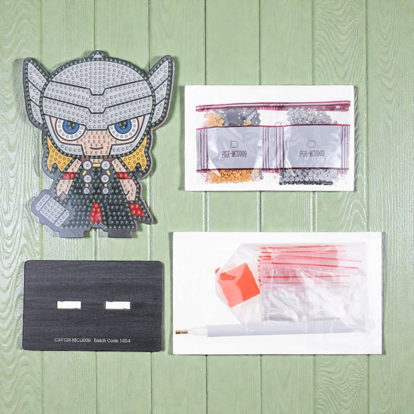 اصنع شخصية Thor بأحجار الكريستال آرت - الصورة 6