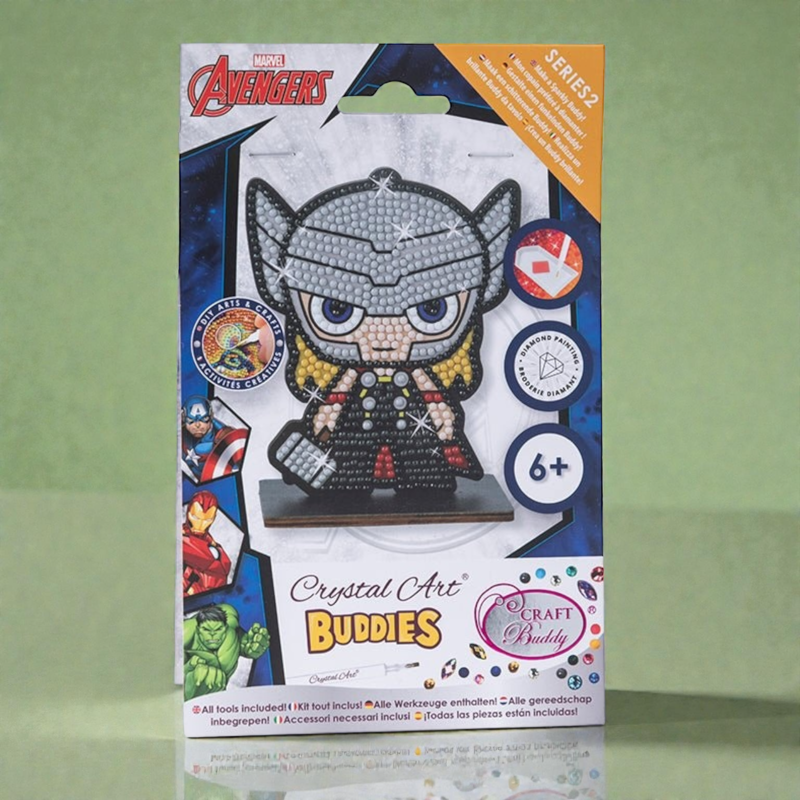 اصنع شخصية Thor بأحجار الكريستال آرت - الصورة 7