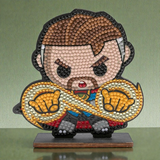 اصنع شخصية Dr. Strange بأحجار الكريستال آرت