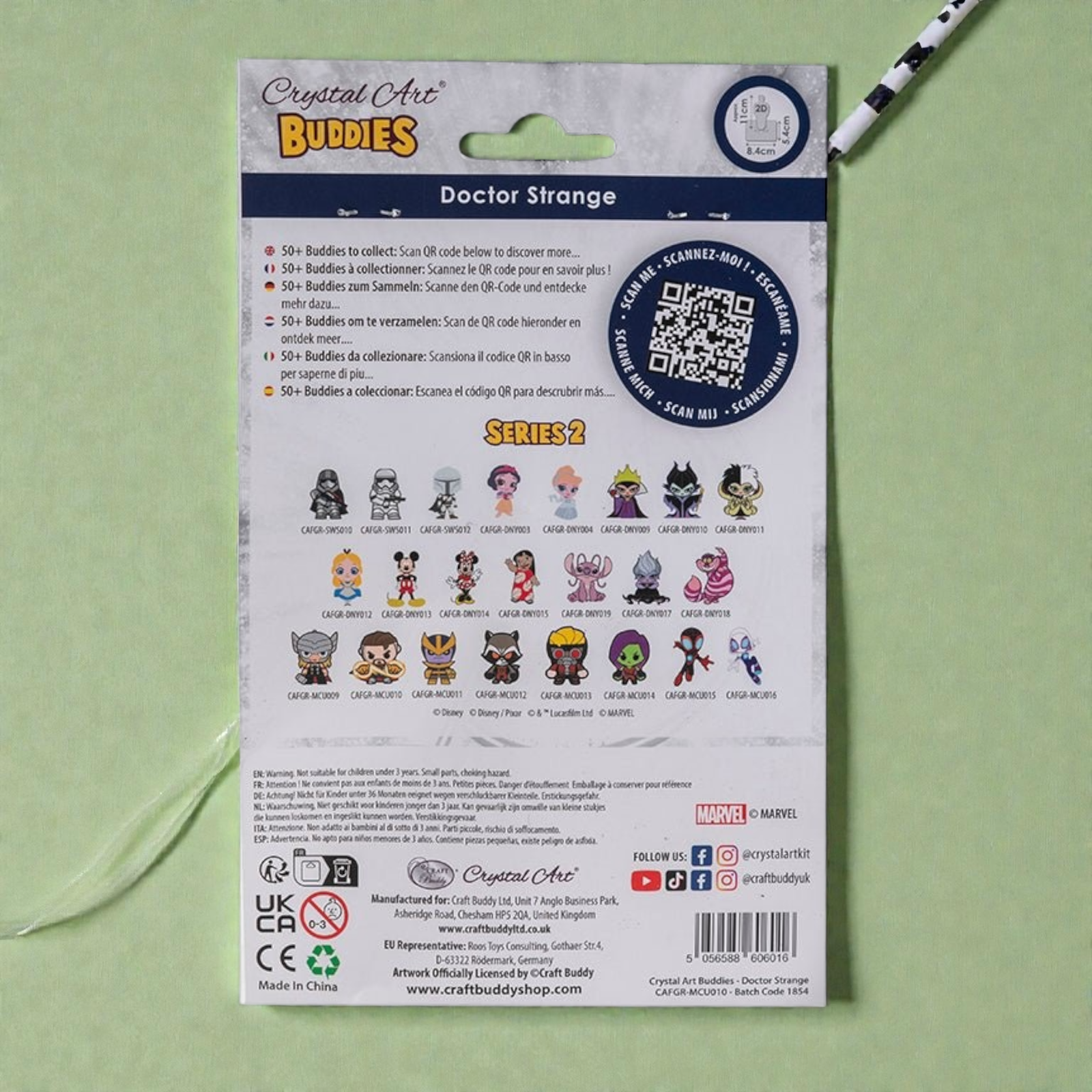 اصنع شخصية Dr. Strange بأحجار الكريستال آرت - الصورة 8