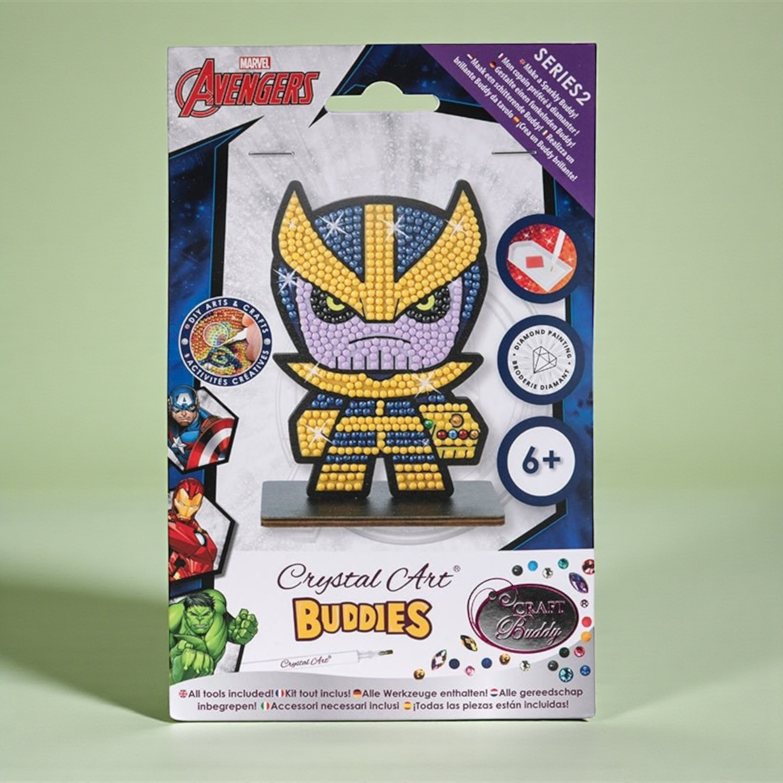 اصنع شخصية Thanos بأحجار الكريستال آرت - الصورة 5