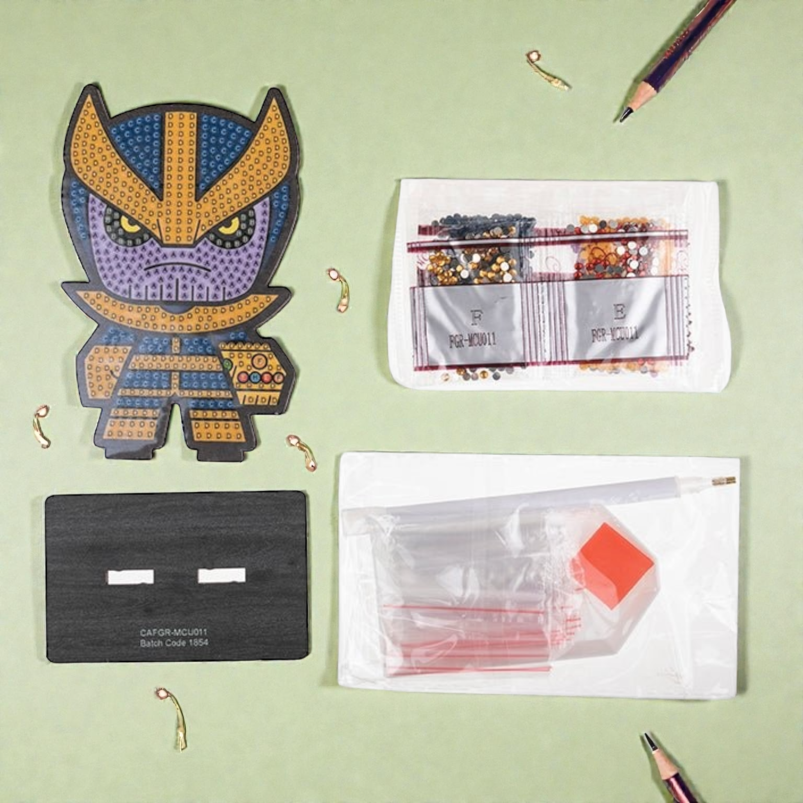 اصنع شخصية Thanos بأحجار الكريستال آرت - الصورة 4