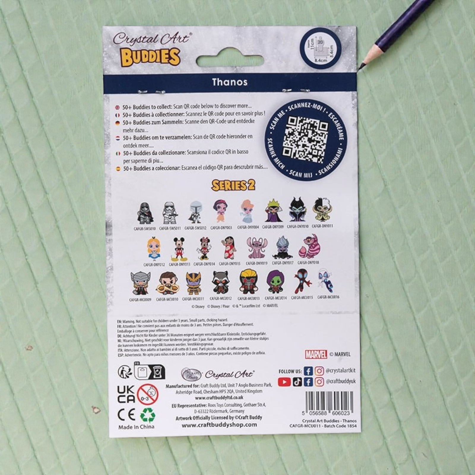 اصنع شخصية Thanos بأحجار الكريستال آرت - الصورة 6