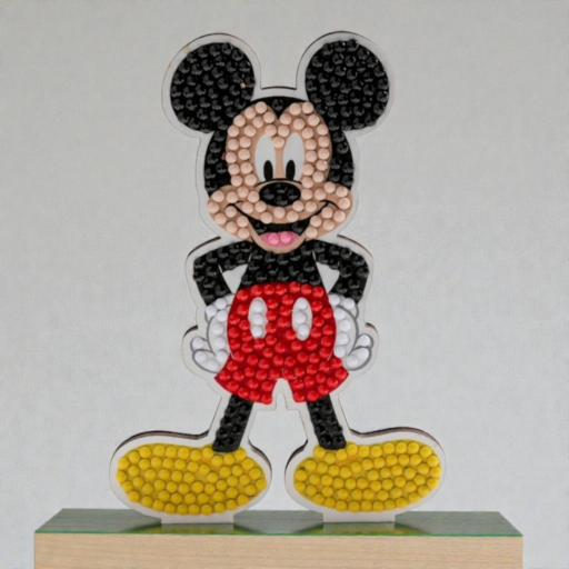 اصنع شخصية Mickey بأحجار الكريستال آرت