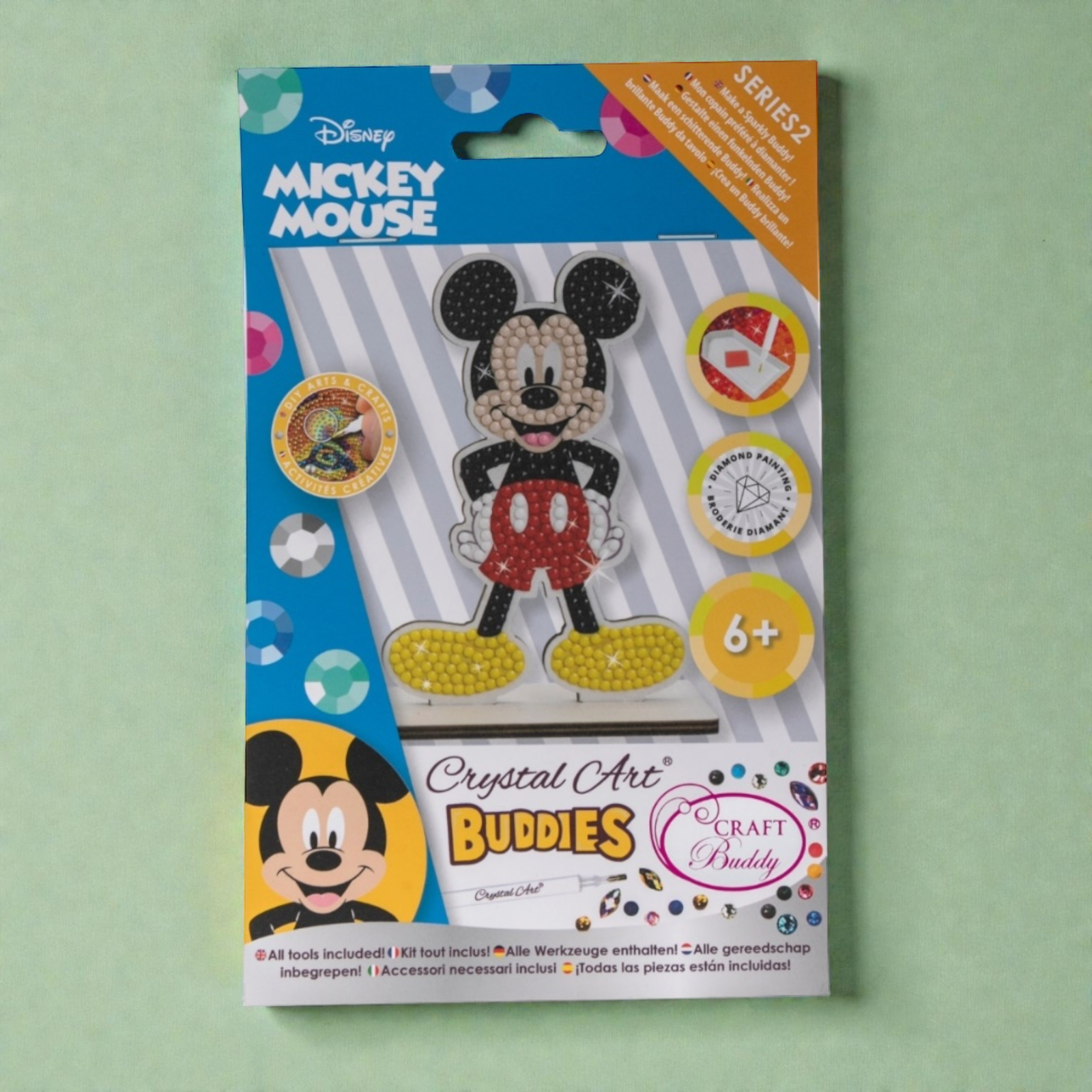 اصنع شخصية Mickey بأحجار الكريستال آرت - الصورة 5