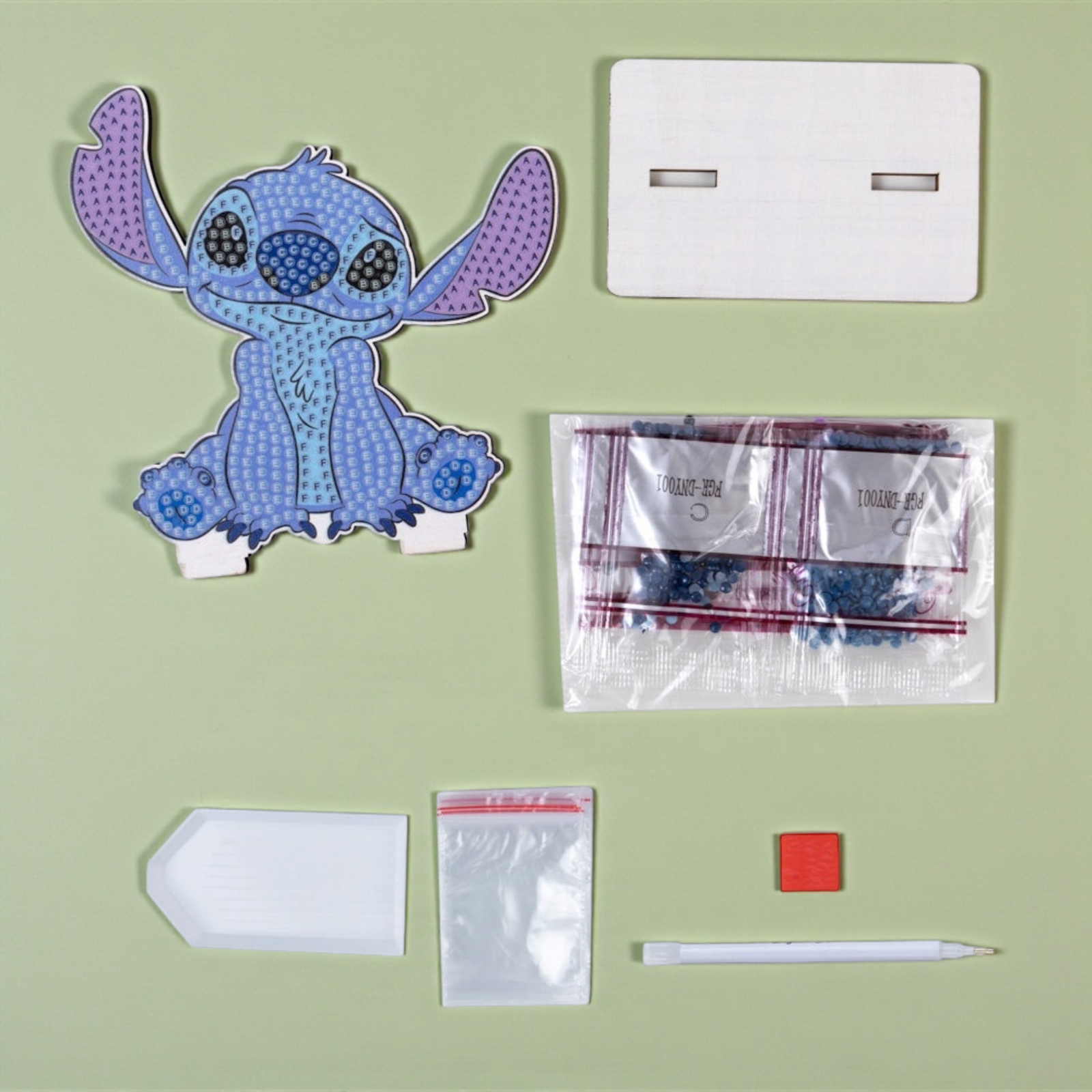 اصنع شخصية Stitch بأحجار الكريستال آرت - الصورة 6