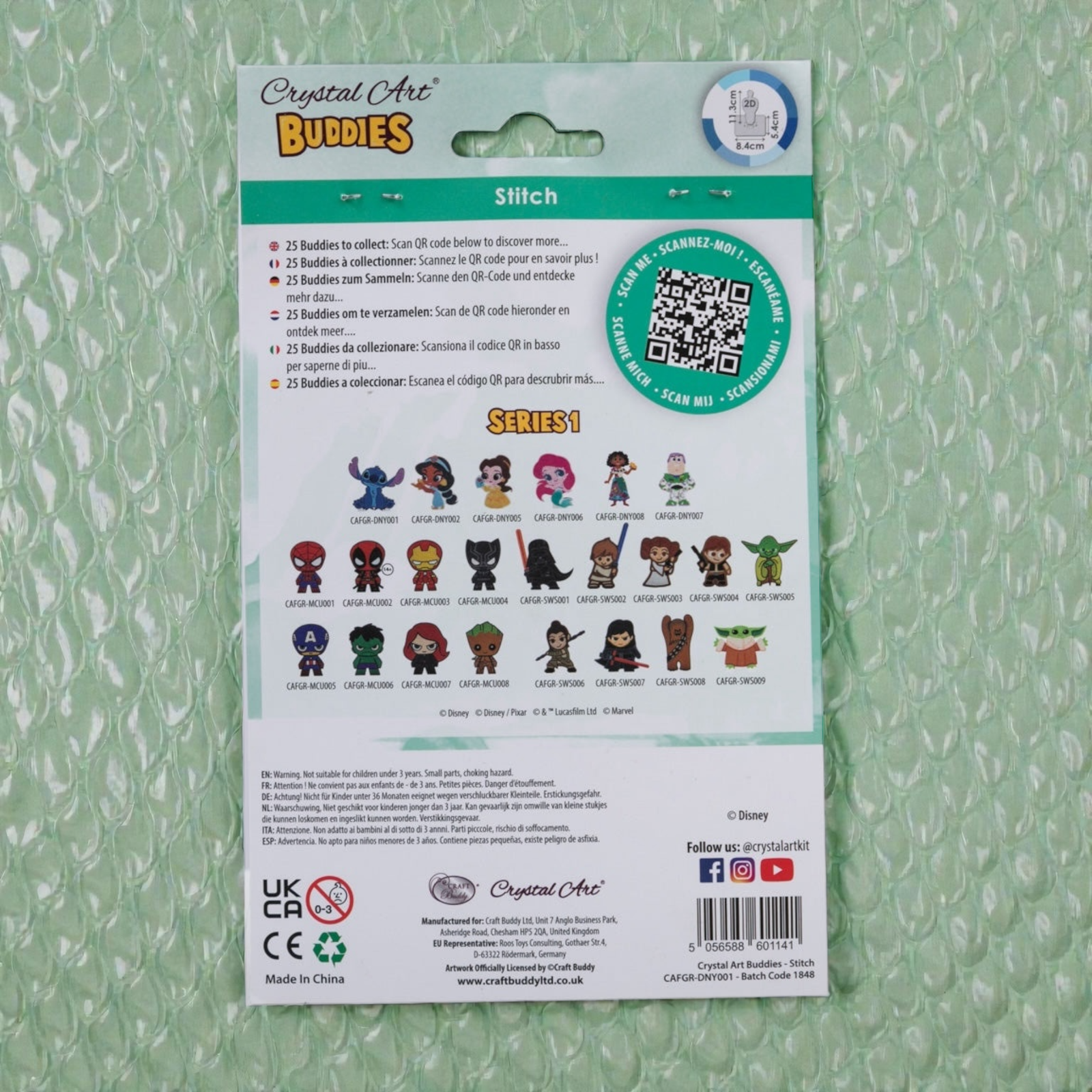 اصنع شخصية Stitch بأحجار الكريستال آرت - الصورة 8