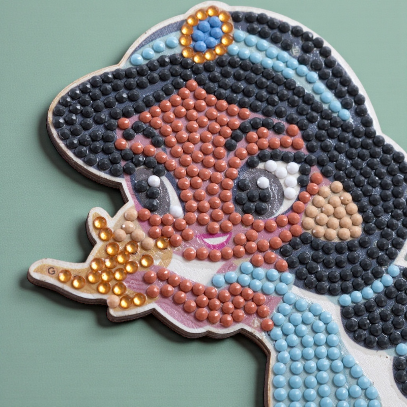 اصنع شخصية Jasmine بأحجار الكريستال آرت - الصورة 2