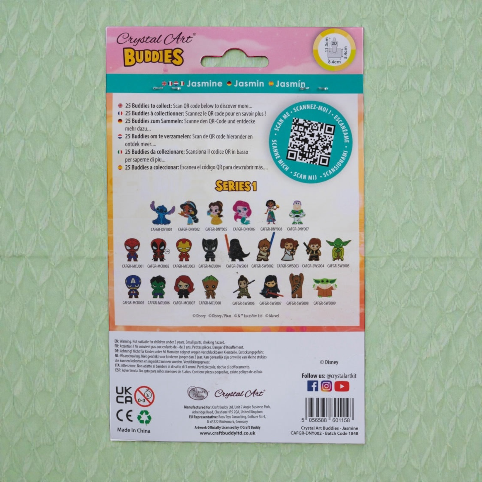 اصنع شخصية Jasmine بأحجار الكريستال آرت - الصورة 7