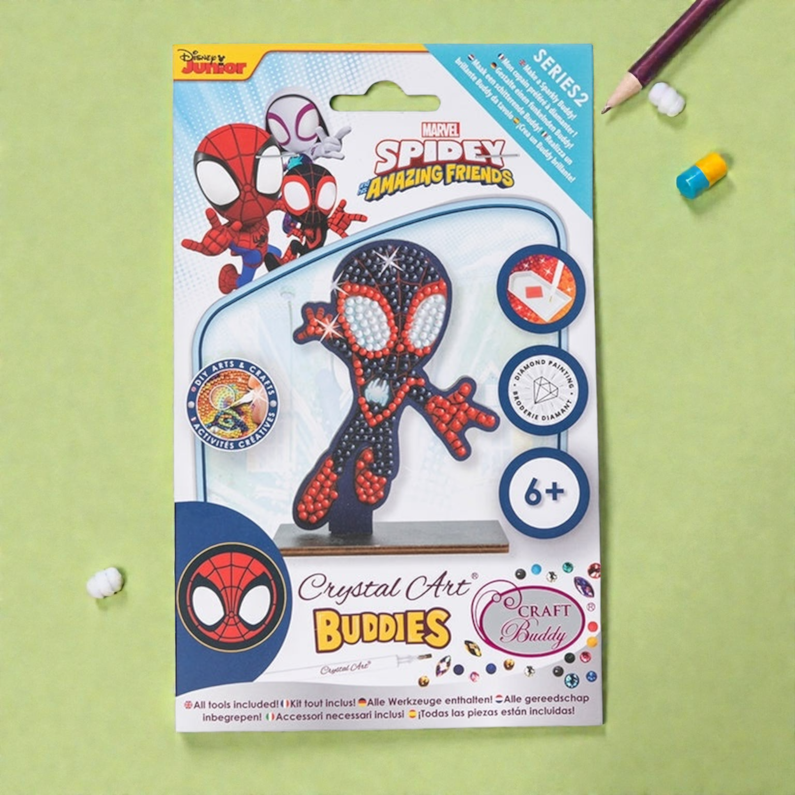 اصنع شخصية Miles Morales بأحجار الكريستال آرت - الصورة 6