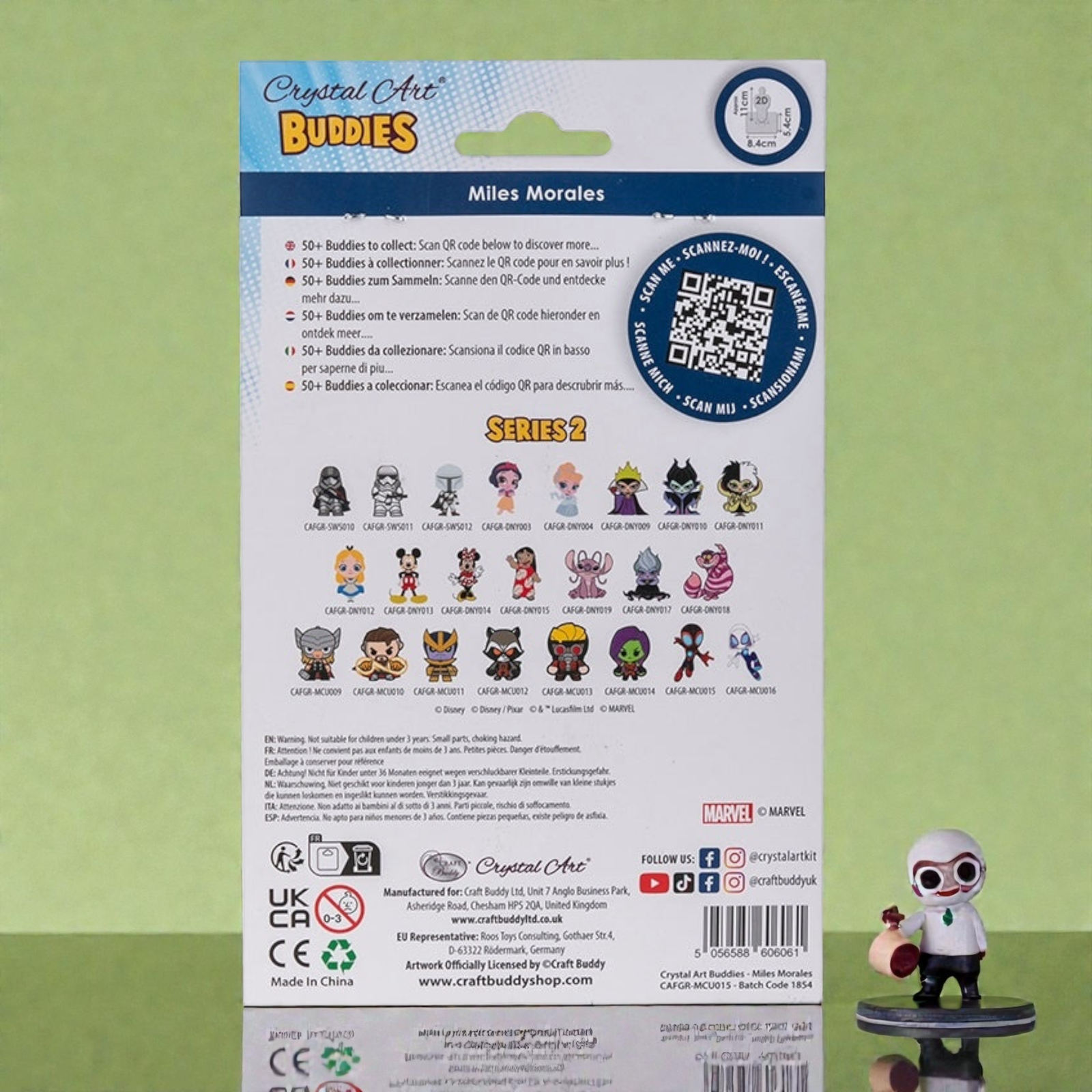 اصنع شخصية Miles Morales بأحجار الكريستال آرت - الصورة 7