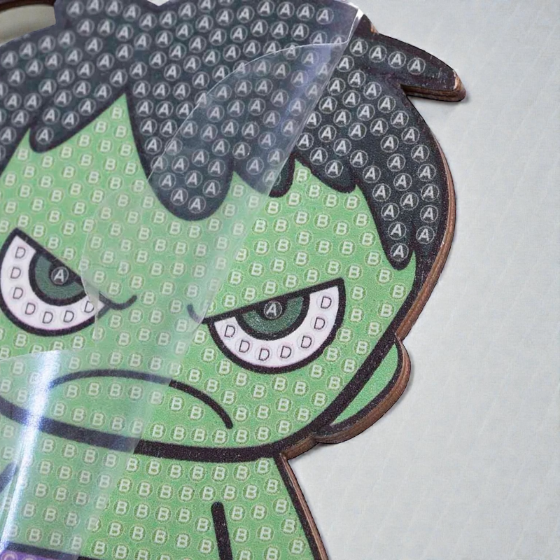 اصنع شخصية Hulk بأحجار الكريستال آرت - الصورة 4