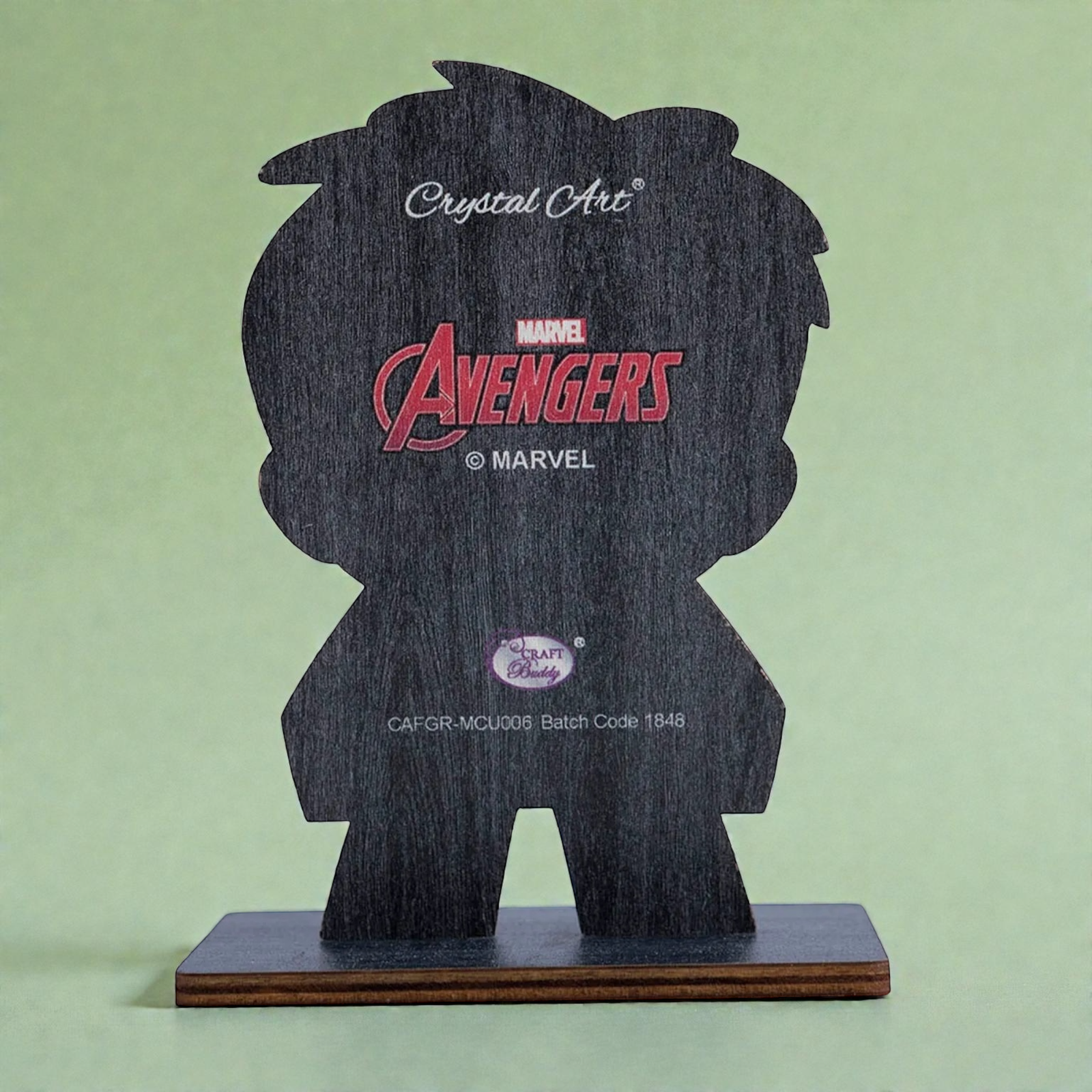 اصنع شخصية Hulk بأحجار الكريستال آرت - الصورة 5