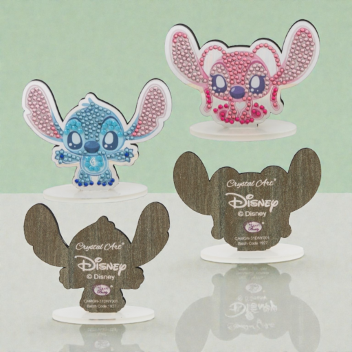 طقم MagBuddies مرايا كريستال آرت – عدد 2 مع قواعد للعرض