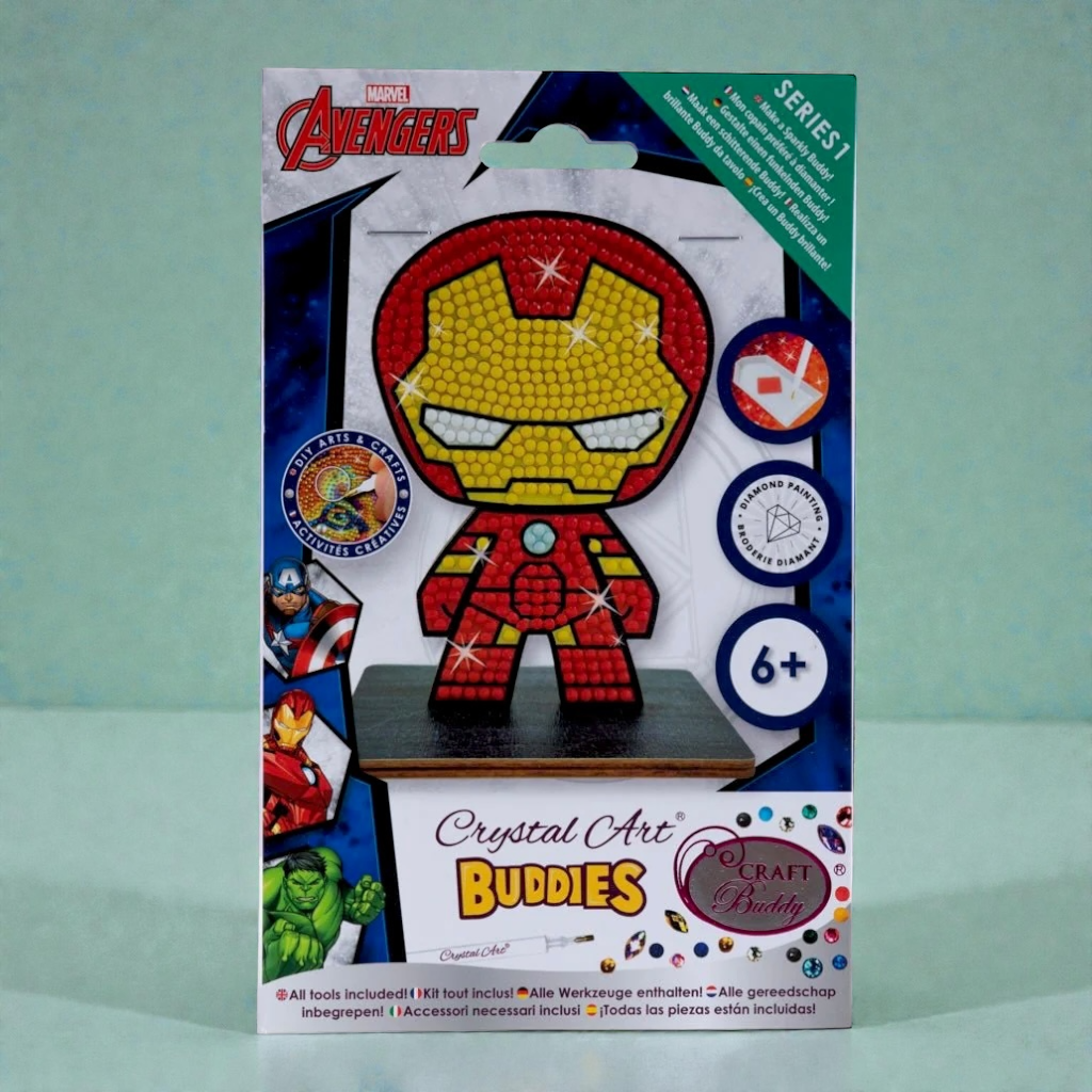 اصنع شخصية Ironman بأحجار الكريستال آرت - الصورة 6