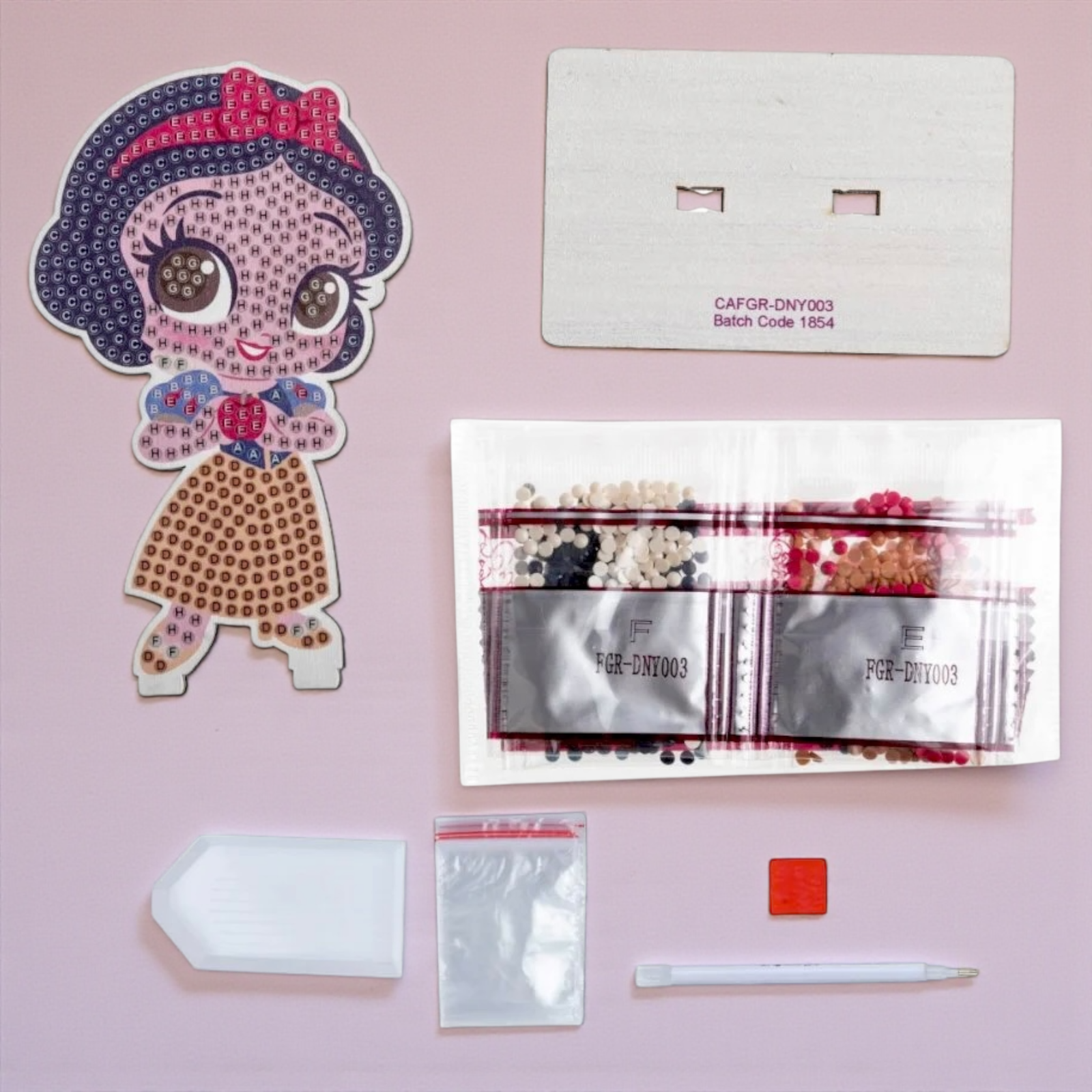 اصنع شخصية Snow White بأحجار الكريستال آرت - الصورة 5