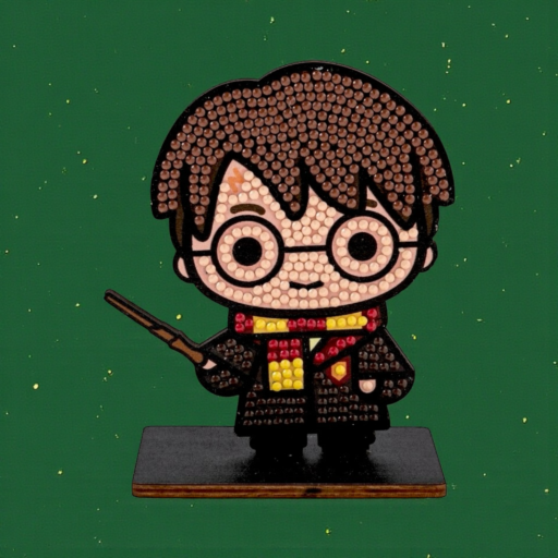 اصنع شخصية Harry Potter بأحجار الكريستال آرت