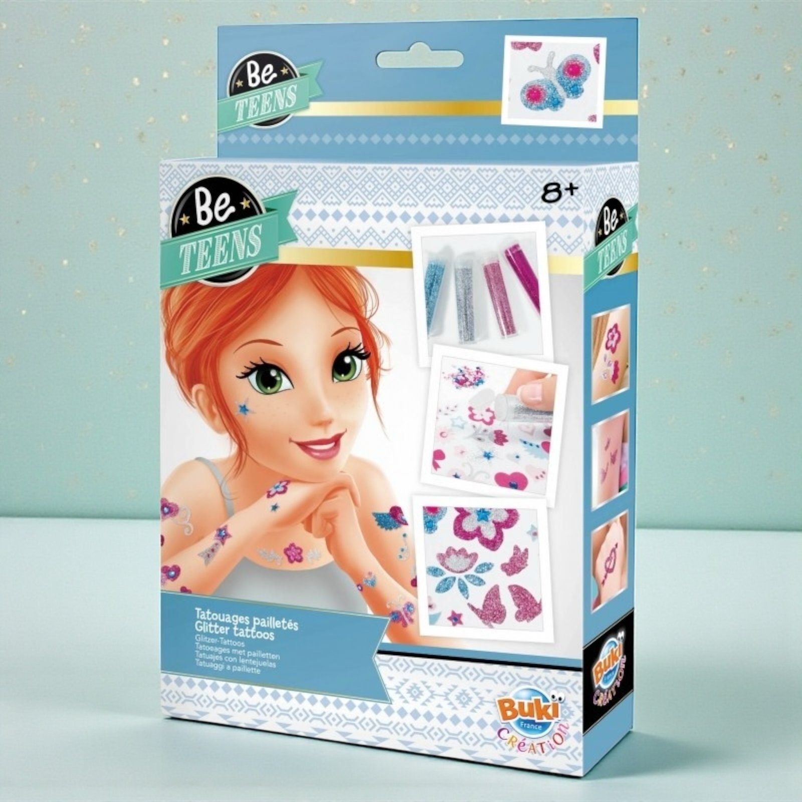 وشم جليتر لامع للأطفال — Tattoos