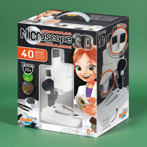 ⁧ميكروسكوب ثنائي العدسة 3D⁩ - ⁦Binocular Microscope 3D⁩