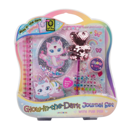 طقم مفكرة تتوهج في الظلام (Glow in the Dark Journal Set) - BKN