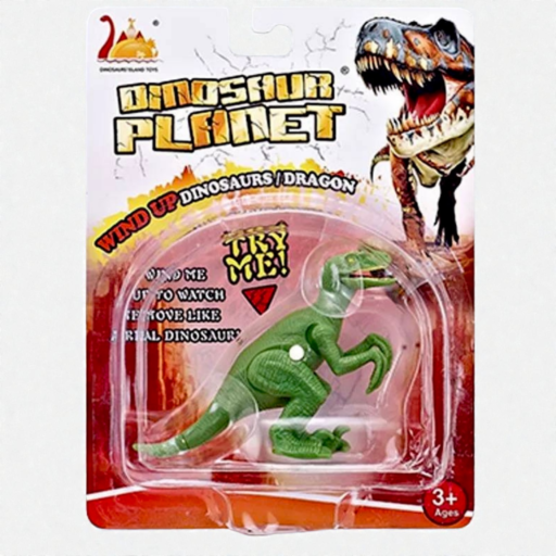 ‎SAM TOYS Dinosaur Planet Wind-Up Toys RS6183‎ | مجموعة ألعاب ديناصورات كلاسيكية بالسحب