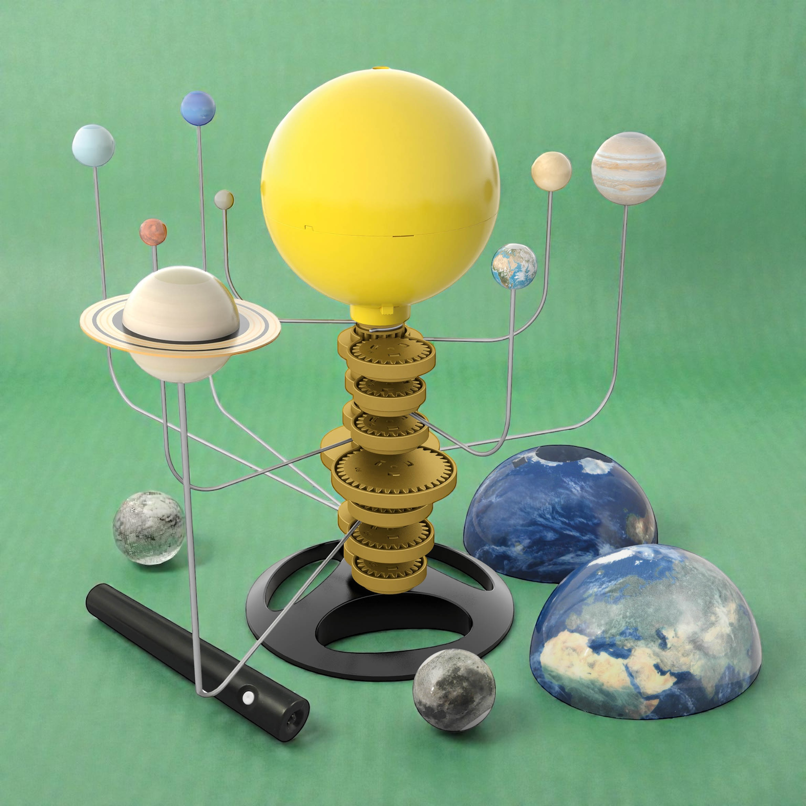 النظام الشمسي المتحرك 2 في 1 | Motorized Solar System 2-in-1 - الصورة 5