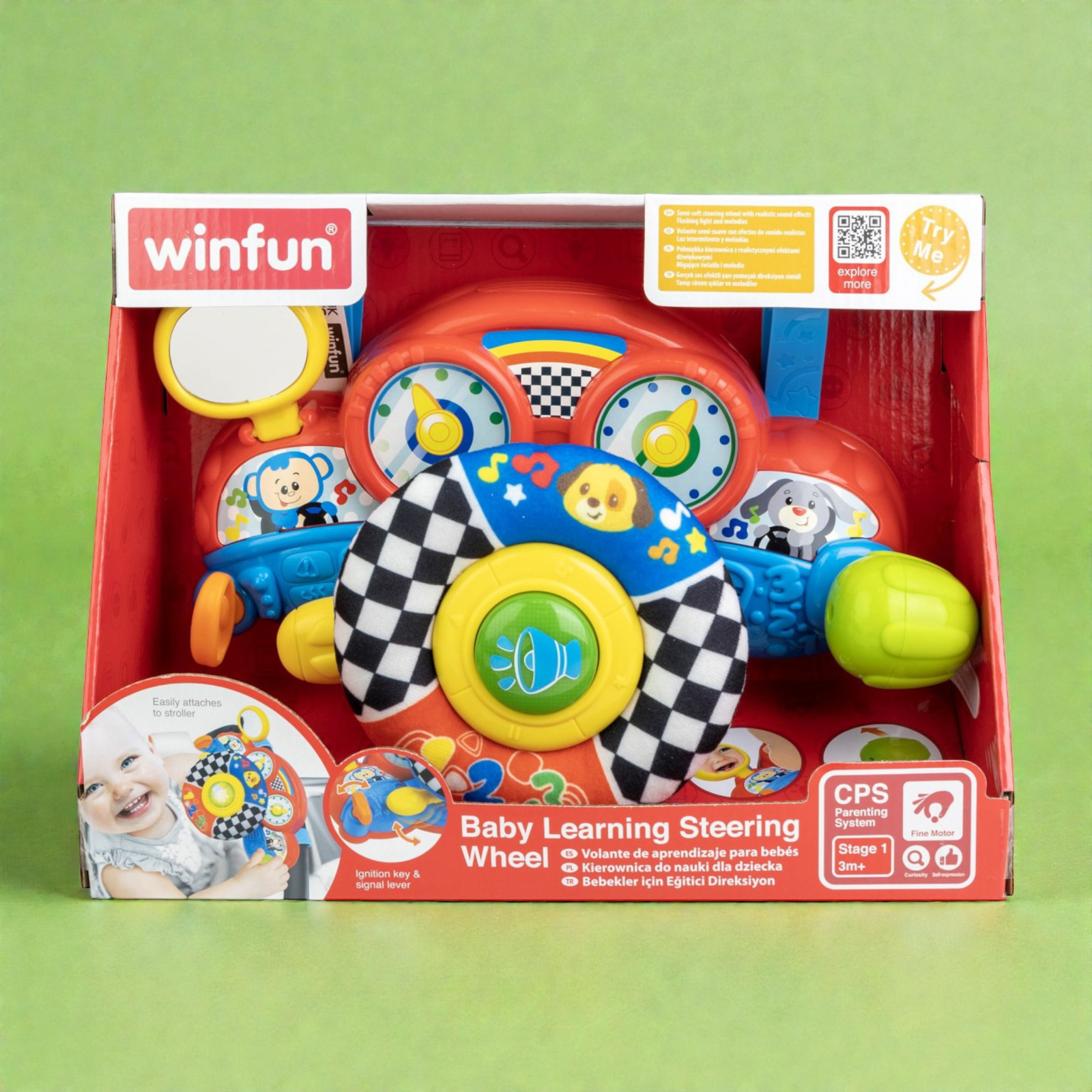 عجلة القيادة التفاعلية للرضع | Learning Steering Wheel - الصورة 2