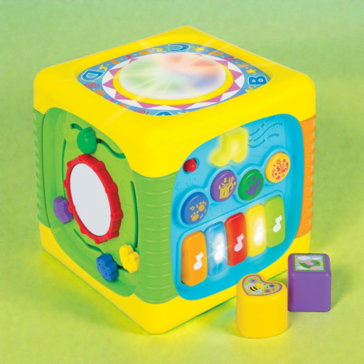 مكعب أنشطة موسيقي وتعليمي Music Fun Activity Cube