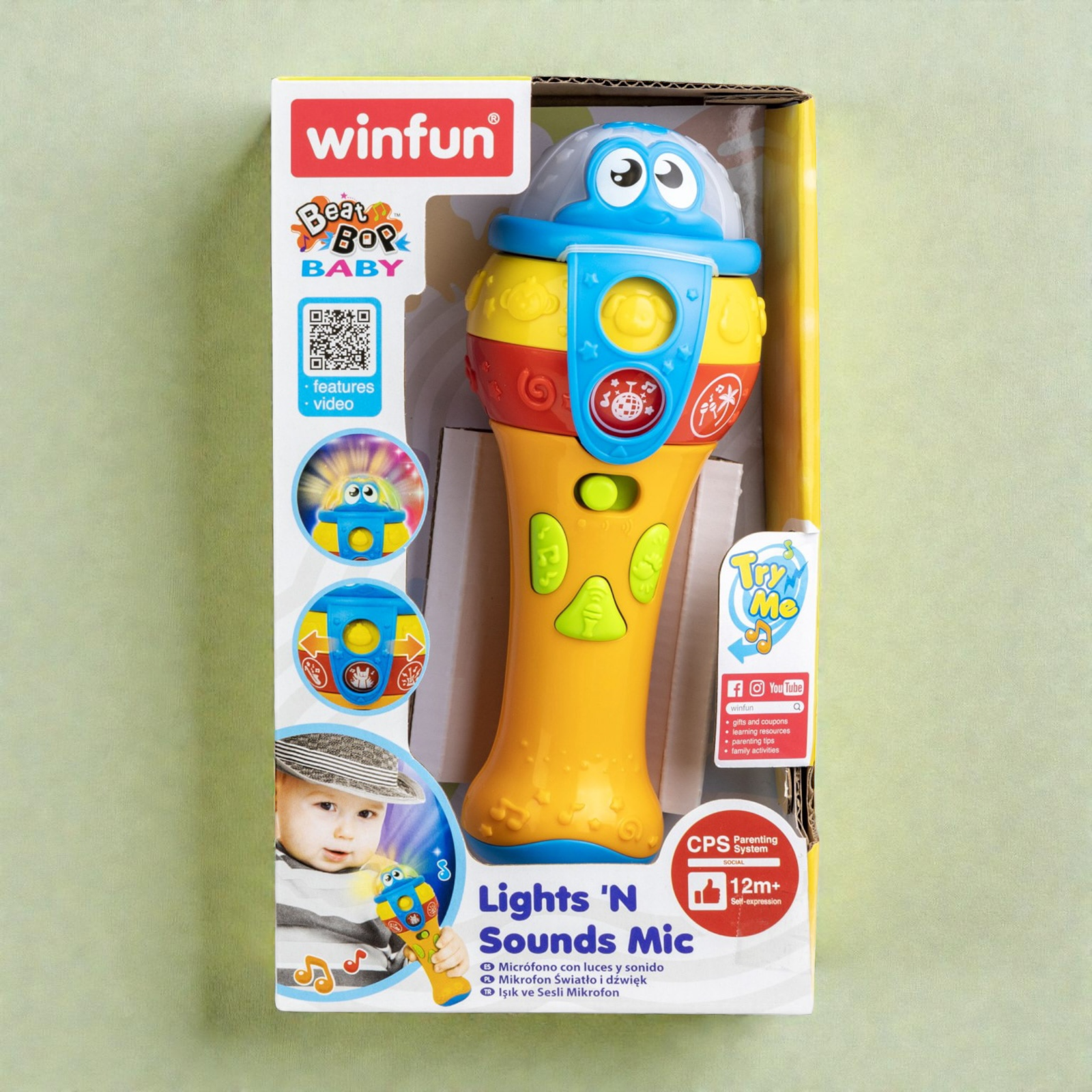 ميكروفون مضيء مع أصوات – Lights ’N Sounds Mic - الصورة 10