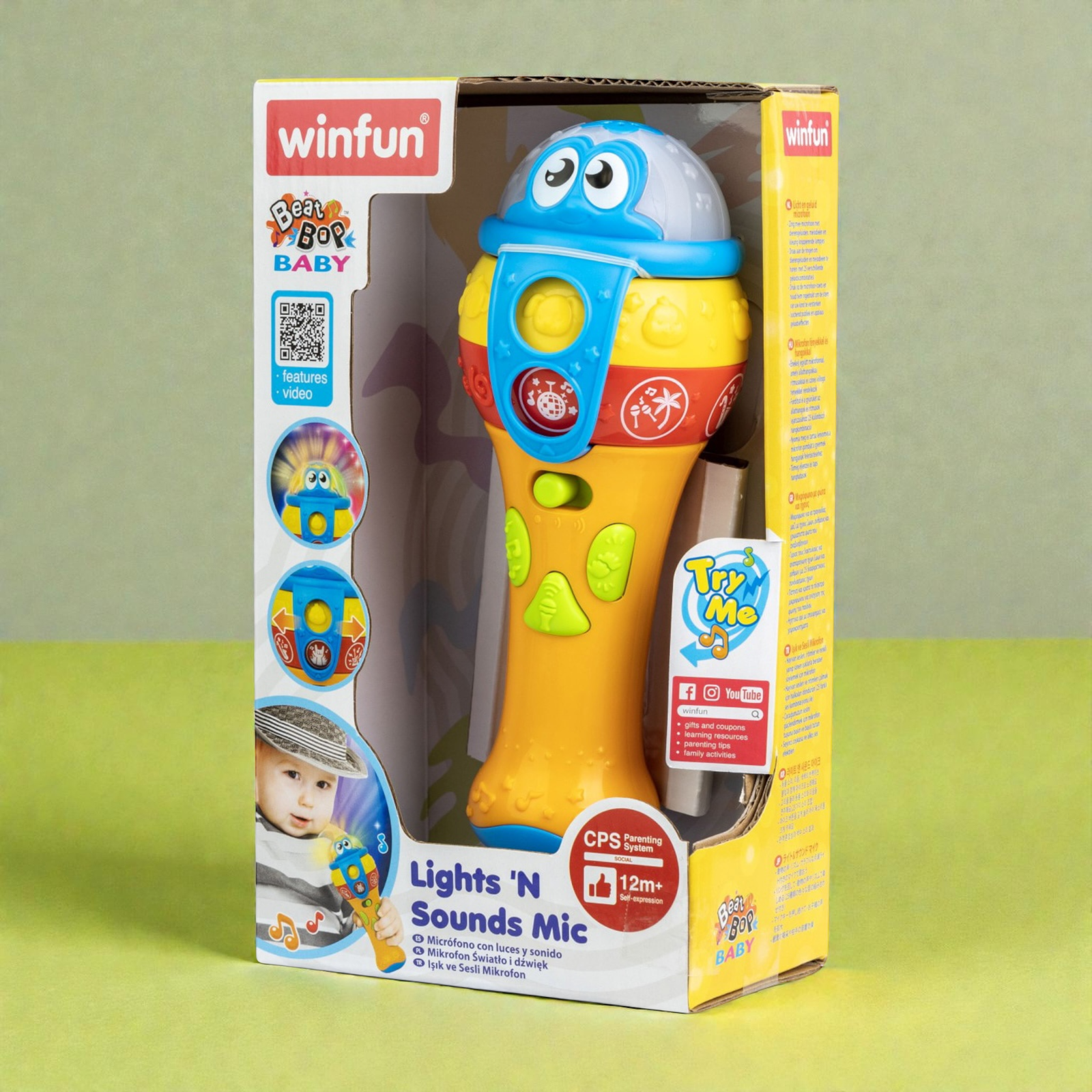 ميكروفون مضيء مع أصوات – Lights ’N Sounds Mic - الصورة 9