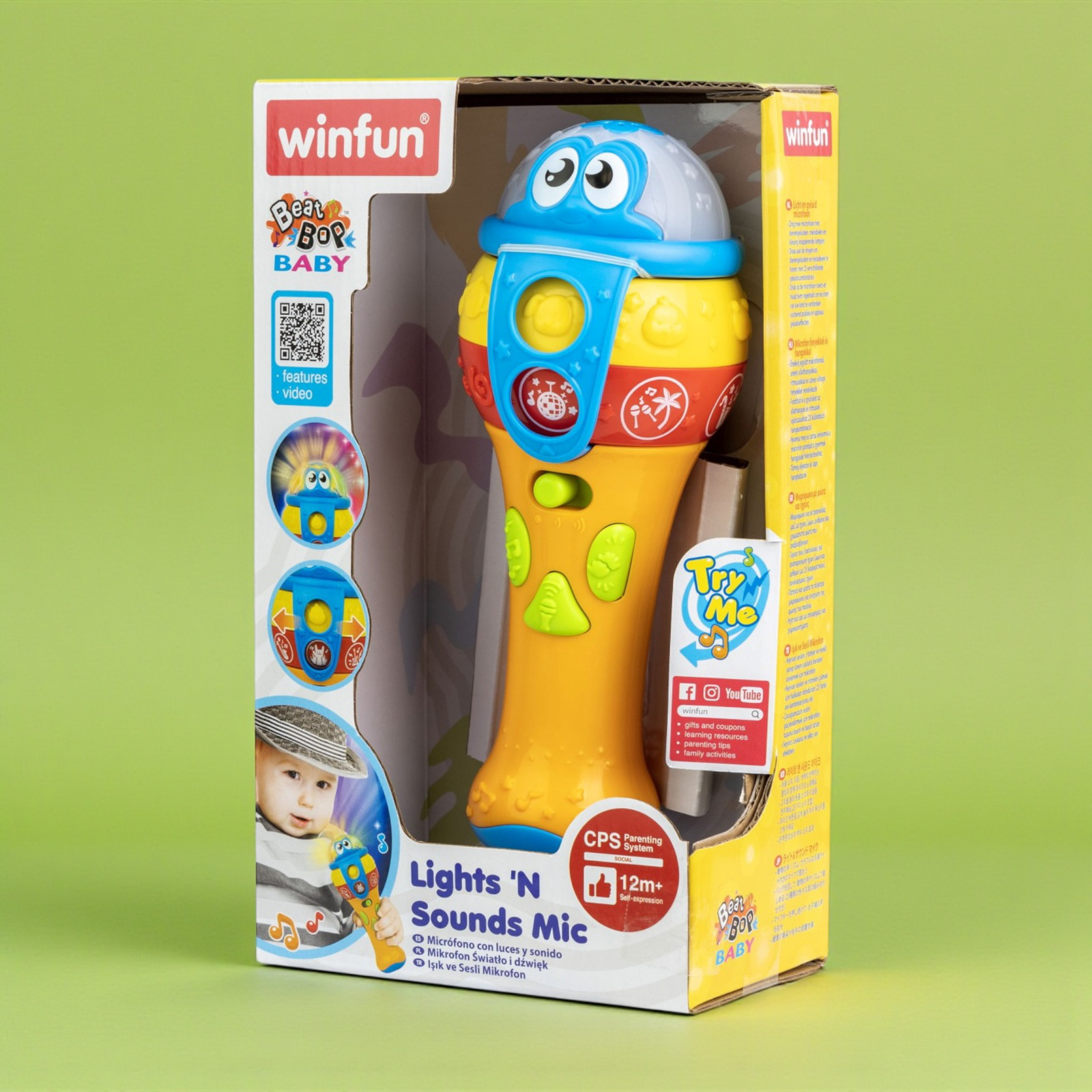 ميكروفون مضيء مع أصوات – Lights ’N Sounds Mic - الصورة 4