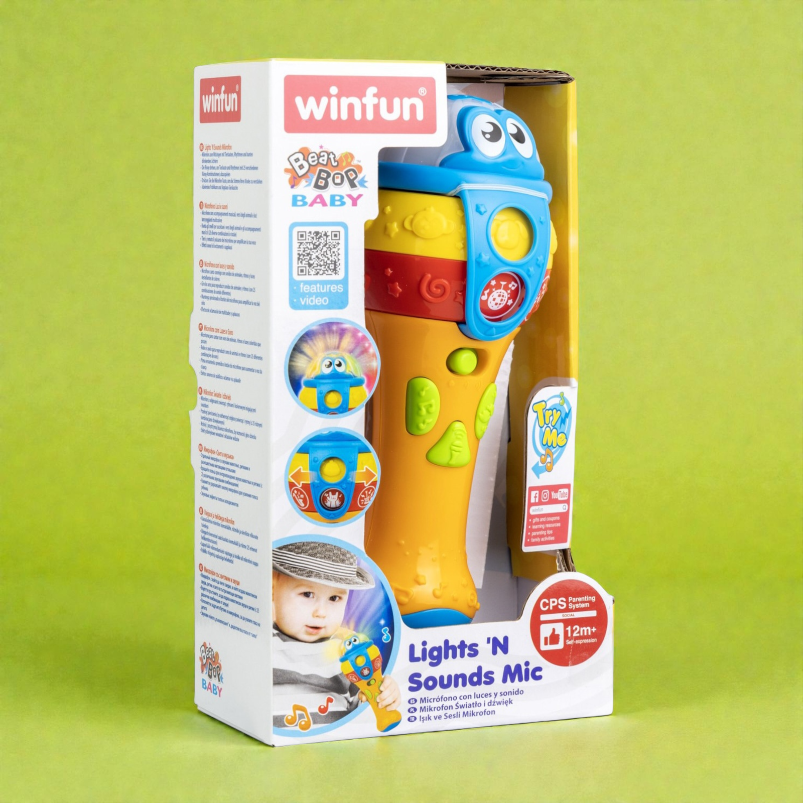 ميكروفون مضيء مع أصوات – Lights ’N Sounds Mic - الصورة 5