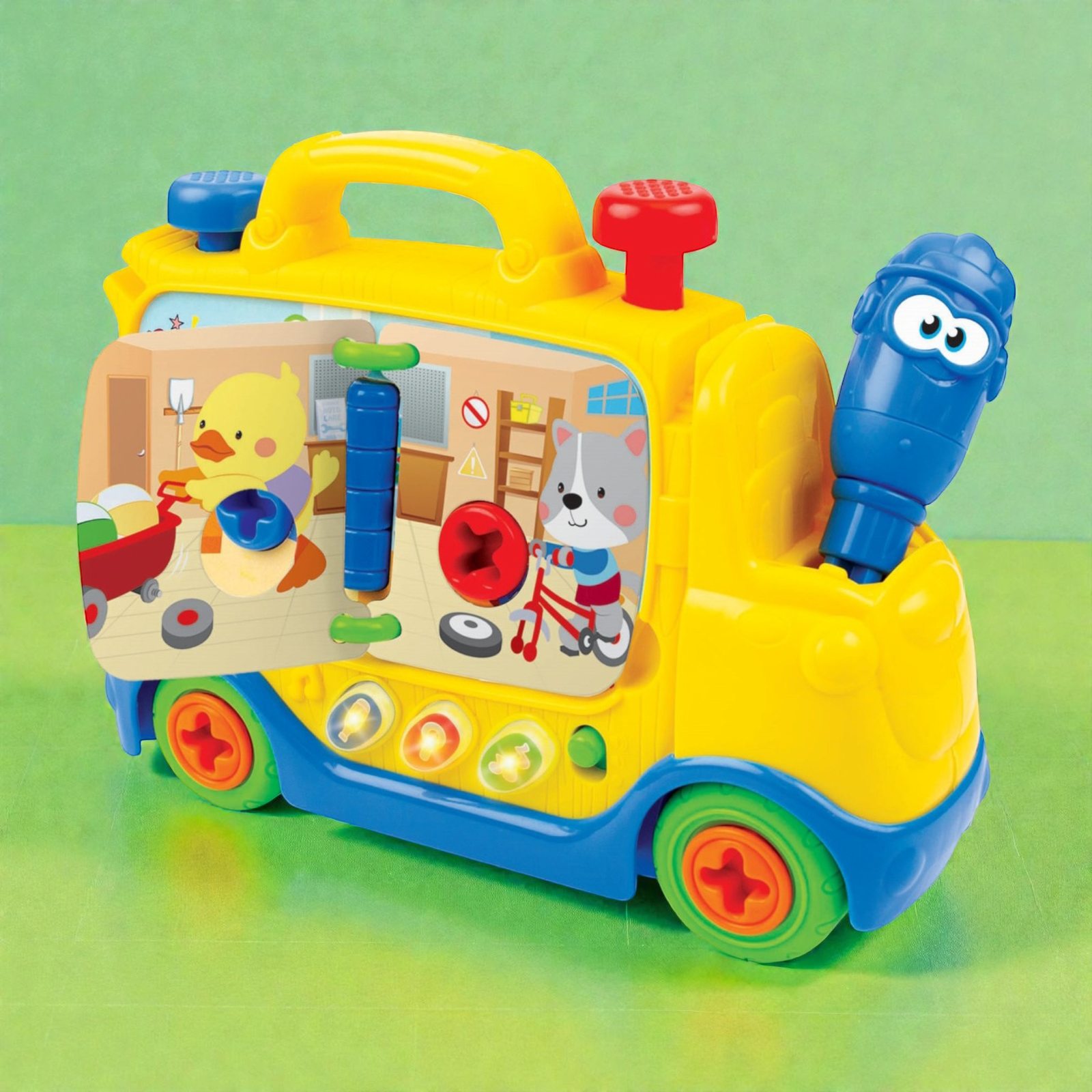 شاحنة أدوات للبنّاء الصغير Junior Builder Tool Truck - الصورة 12