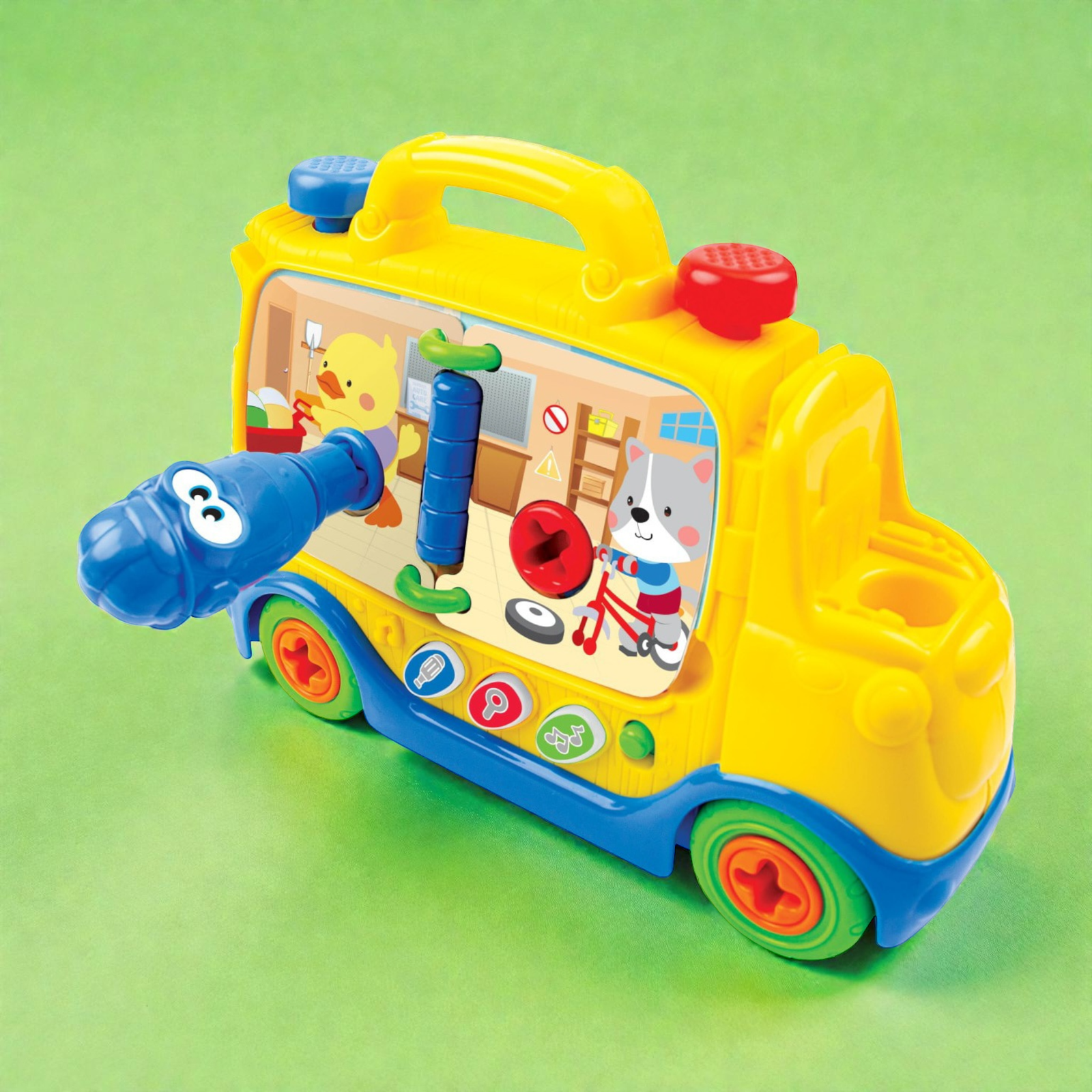 شاحنة أدوات للبنّاء الصغير Junior Builder Tool Truck - الصورة 10