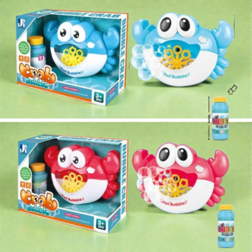 ‏آلة الفقاعات على شكل سلطعون موديل P8988 ‎- Crab Bubble Machine B/O P8988