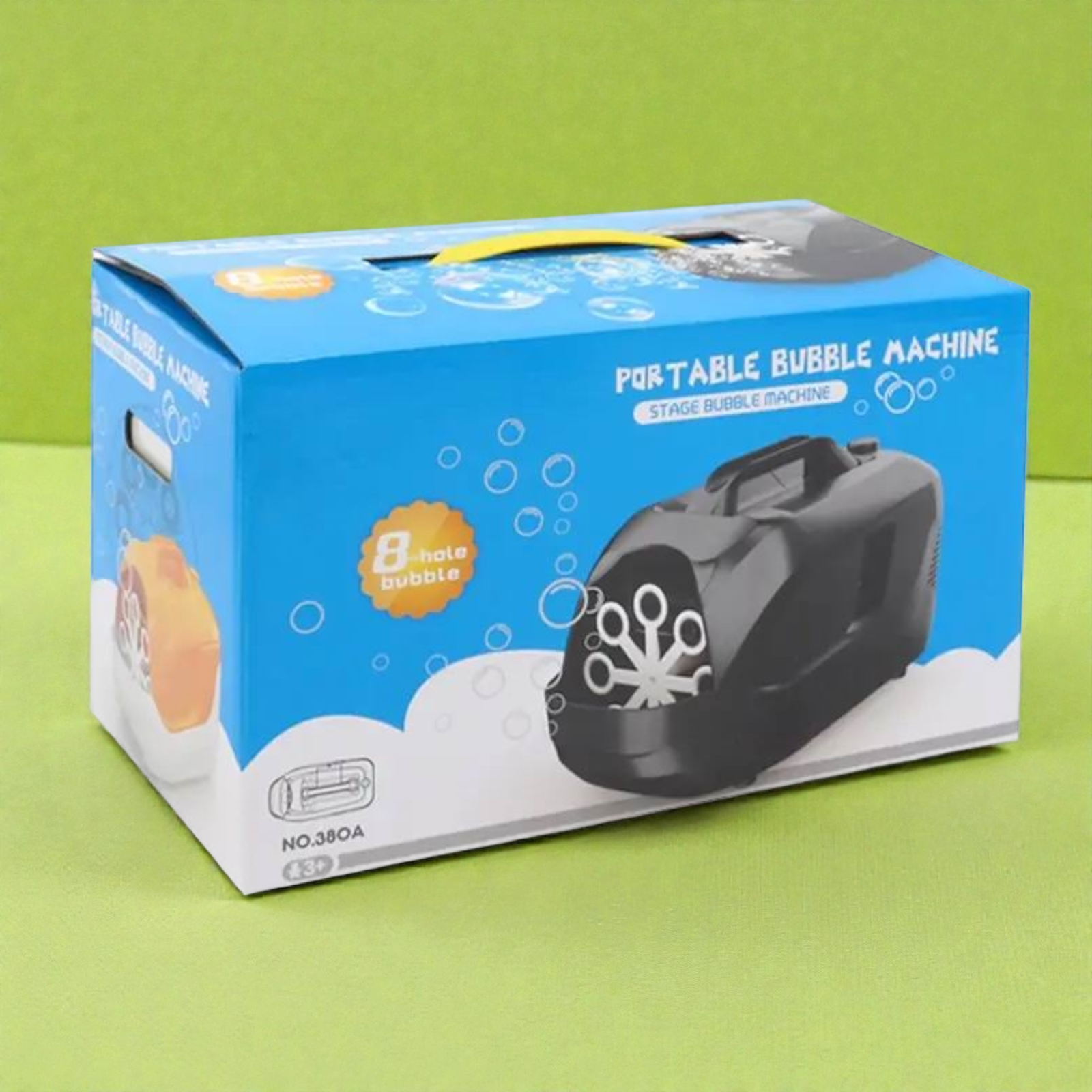 آلة فقاعات بإضاءة وزجاجة فارغة 115 مل - عبوة 2 / Bubble Machine with Light & Empty Bottle 115ML - Pack 2 - الصورة 8